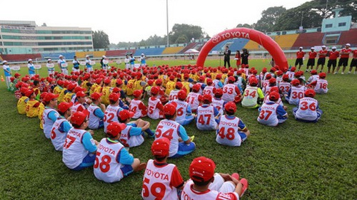 ‘Trại hè bóng đá thiếu niên Toyota 2016’: Thêm những ngày hè bổ ích cho các em